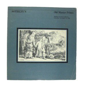 Sotheby's Auction Catalog Old Master Prints 4727M Volume II Galleries 1981